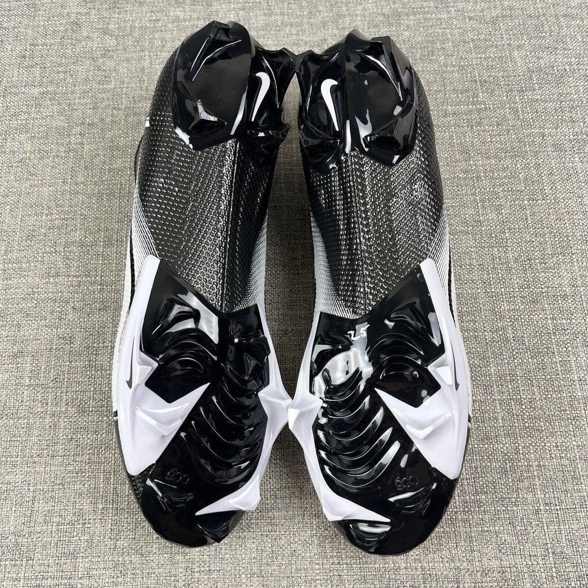 Nike Vapor Edge Pro 360 Black White Football Cleats Mens 13 