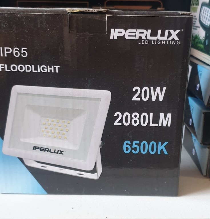 PROIETTORE FARETTO LED SMD 30W 6500K 3100 LUMEN BIANCO IP65 IPERLUX IPF301BC