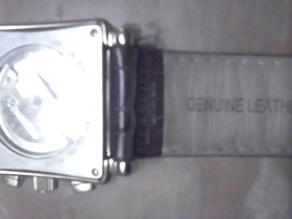 Correa de cuero de acero inoxidable Roussoui de movimiento automático Foto 4 de 4