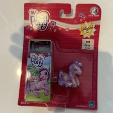 My Little Pony 2004 NIP Collector's Tin and Sweetberry Action Figure