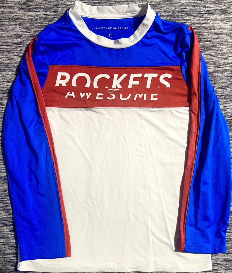 РАКЕТЫ УДИВИТЕЛЬНЫЙ Tech футболка и негабаритный слой толстовка с капюшоном рубашка комплект мальчиков размер 10 - Изображение 2 из 4