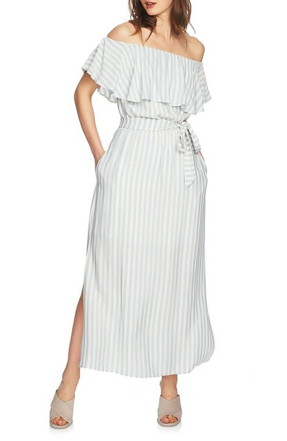 1 state off the shoulder dress