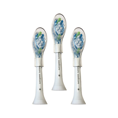 3-Pack Philips Sonicare AdaptiveClean Standard Brush Heads | White | No Box