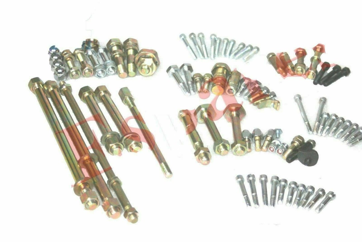 Fits Royal Enfield 350 Body Chassis Frame Fixing Stud Nut Bolt Kit