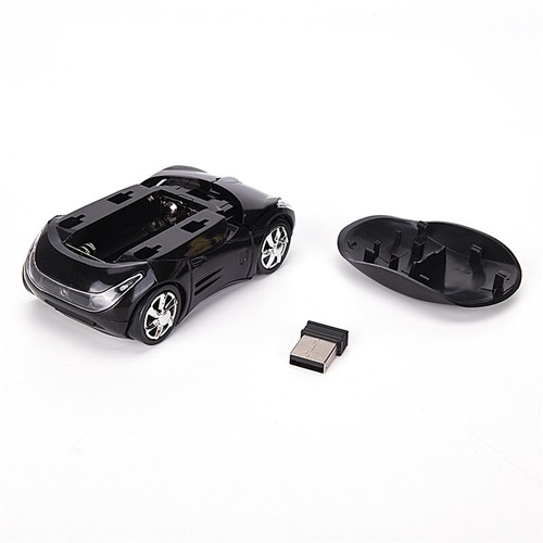 Car Model Wireless Optical Mouse Ferrari Shaped Mause Game 1600DPI for PC Lap Uc - Picture 6 of 13