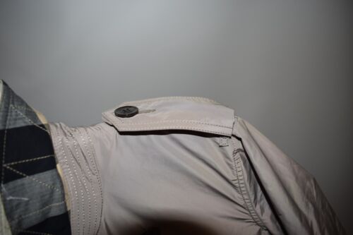 Burberry Brit Double Breasted Nova Check Trench Coat Polyester Belted Men's L - Picture 5 of 16