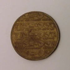 Time-Out Fairfax, VA Arcade Game Token 24mm