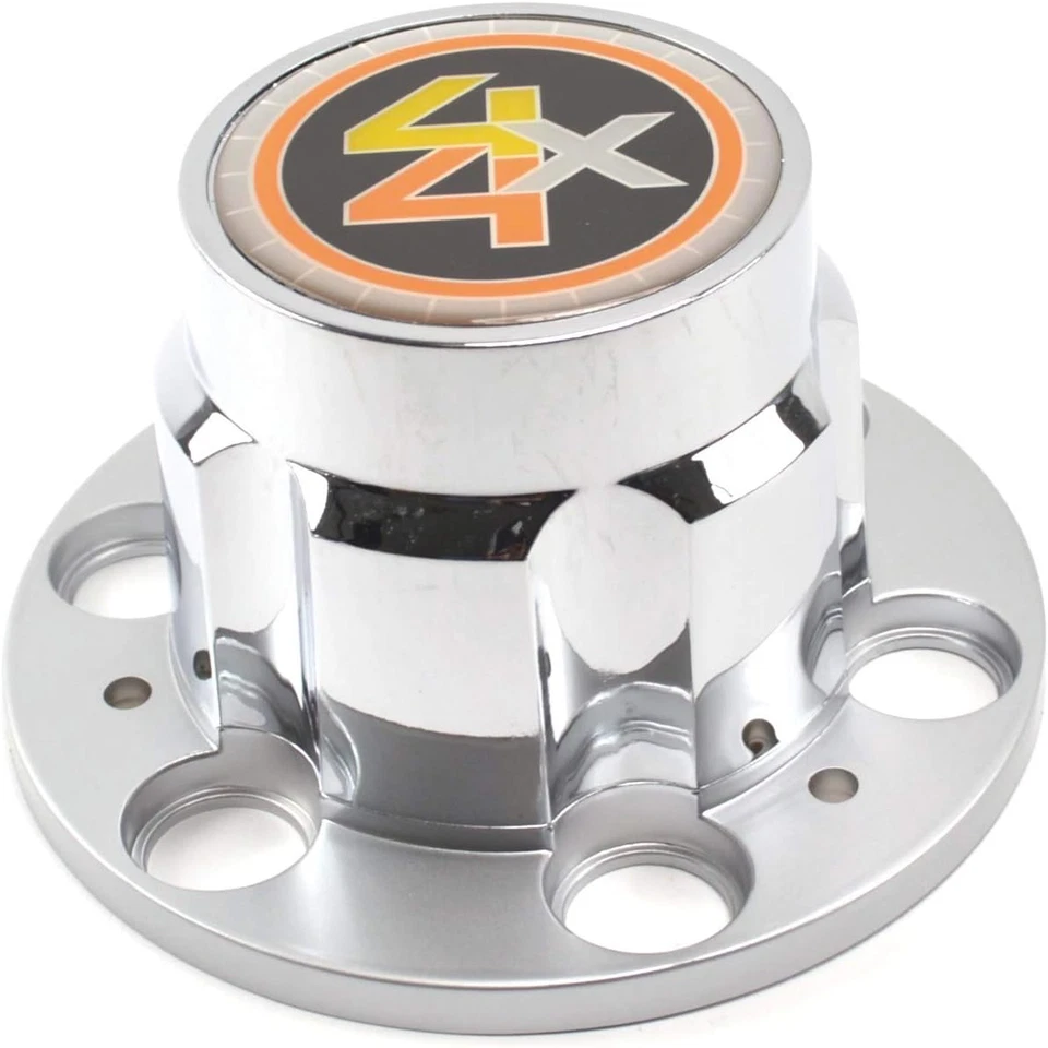 Set of 4 New 6 Lug 15" 15X8 4X4 Rally Wheel Center Caps Replacements for Chevrol - Image 3 of 4