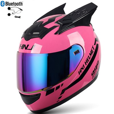 DOT Bluetooth Motorcycle Helmet Full Face Scooter ATV Crash Motorbike helmet