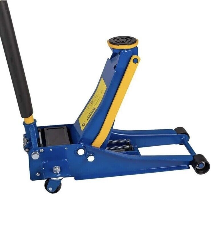 Cric Crik Auto 3 O 4 Ton Ribassato Idraulico Basso Carrello Officina Cric Basso - Miniatura 3