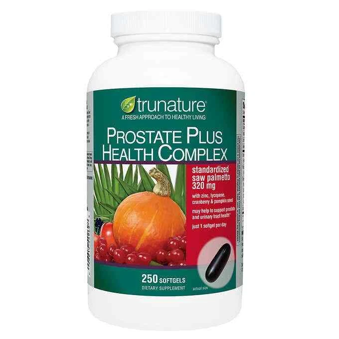 Trunature PROSTATE PLUS HEALTH COMPLEX 250 Softgels Saw Palmetto with Zinc - Image 3 of 4