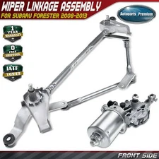 Front Windshield Wiper Linkage Assembly w/ Motor for Subaru Forester 08-13 2.5L