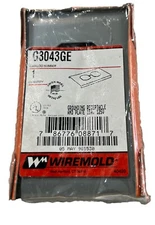 Wiremold G3043GE Duplex Grounding Receptacle & Cover Nib