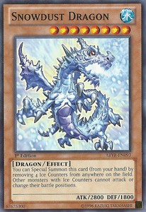 Snowdust Dragon - ABYR-EN093 - Common - Unlimited Edition x3 - Near Mint