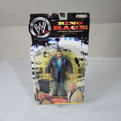 Eric Bischoff 2005 WWE Ruthless Aggression Series 15.5 Ring Rage Jakks Pacific