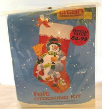 TITAN NEEDLECRAFT FELT STOCKING KIT  759