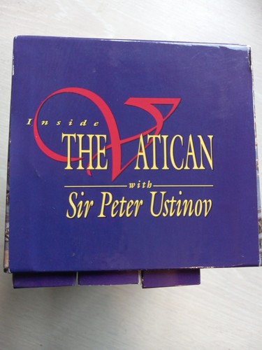 INSIDE THE VATICAN with SIR PETER USTINOV 4 VHS Tape Set Rome Italy Catholic - Picture 5 of 8