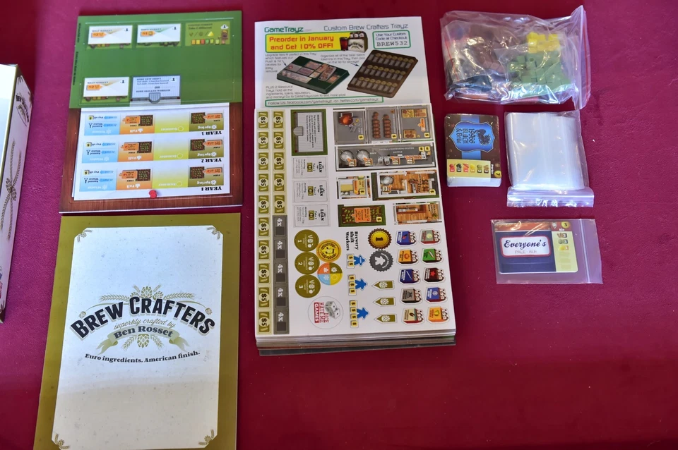 Brew Crafters Board Game - Dice Hate Me Games - Shrink Removed - Image 2 of 2