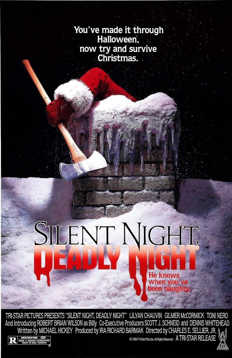 Silent Night Deadly Night movie poster (a) Christmas Horror - 11 x