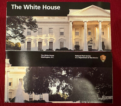 NEWEST The White House National Park Service NPS unigrid brochure map guide