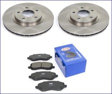 2X BREMSSCHEIBEN + BREMSKLÖTZE VORNE FÜR JEEP COMPASS / JEEP PATRIOT 2007 - 2016