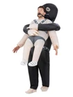 Inflatable Gimp Costume Stag Night Adults Fancy Dress Costume Blow Up Comdey Out
