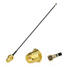 Bingfu U.FL MHF4 to RP-SMA Female Bulkhead Mount WiFi Antenna Cable