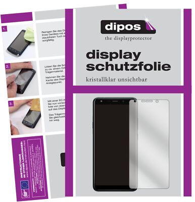 Dipos 6X Pellicola Protettiva Crystalclear Per Wiko Y61 - Made In Germany - 4