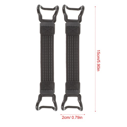 2 Pcs -fall Strap Grip Holder Tablet for Car Backseat Hand - 第 8/12 張圖片