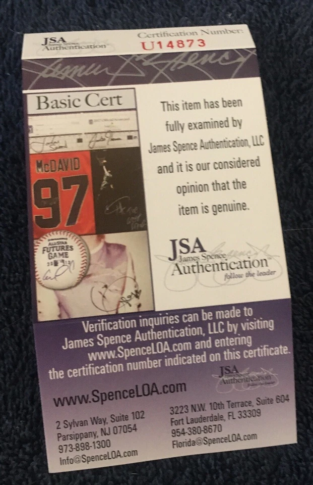 Zack Cozart Signed MLB Baseball JSA Certified Auto Anaheim Angels Reds - Image 4 of 4