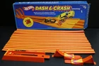 Vintage Hot Wheels Dash & Crash Speedway Box and Track Pieces