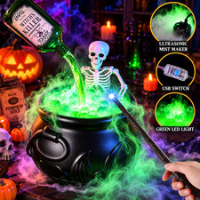 Halloween Decorations Indoor, Large Witches Cauldron Halloween Decor