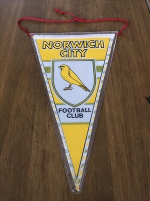 norwich City FC -  Wimpel/Pennant/Fanion      