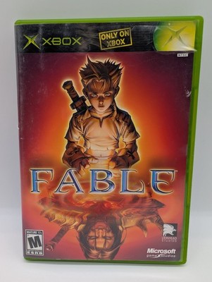 Fable (Xbox 2004) GOOD W/MANUAL, DISC NEAR MINT, MAIL IT TOMORROW!