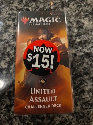 SEALED UNITED ASSAULT 2019 MONO WHITE CHALLENGER DECK MTG