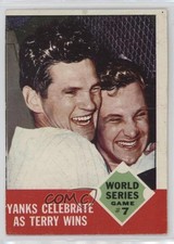 1963 Topps World Series Ralph Terry #148 0u2j