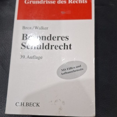C.H.BECK Brox/Walker Besonderes Schuldrecht Grundrisse d. Rechts 39.A Fälle