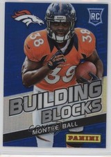 2013 Panini Monster Box Prizm Building Blocks Blue Prizm Montee Ball #17 1md