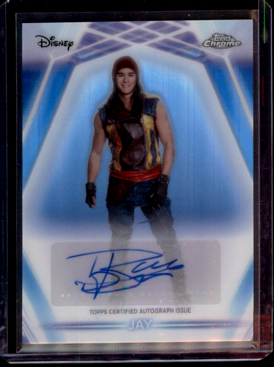Topps NEON JAY Booboo Stewart サインカード 2026 Topps Neon Disney Booboo Stewart as JAY Chrome Etch Auto