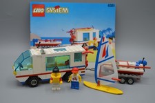 Lego System 6351 Surf N Sail Camper Wohnwagen Wohnmobil komplett mit Anleitung