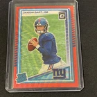 2025 Panini Donruss Optic Jaxson Dart Rated Rookie Preview Red Wave #400 NYG