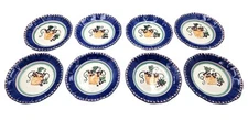Set Of 8 Vintage Ceramic Vietri Solimene Italy Salad Plates