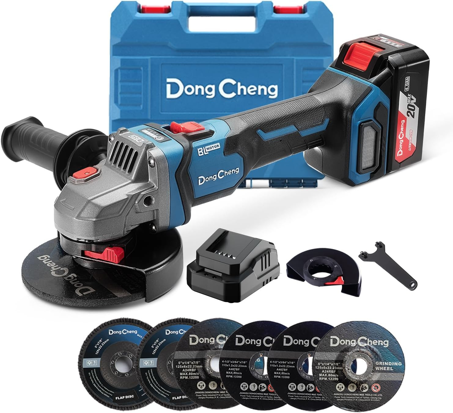 Dongcheng 18V Smerigliatrice 125mm Brushless - Analisi Tecnica 1000W
