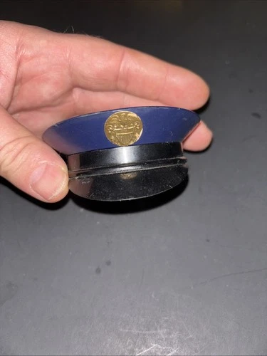 RARE US Navy Henriette Face Powder Compact Sweetheart WW2 Military Officers Hat