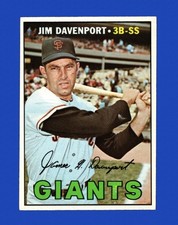1967 Topps Set-Break #441 Jim Davenport NR-MINT *GMCARDS*