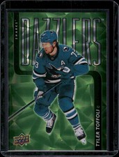 2025-26 Upper Deck #DZ-54 Tyler Toffoli Dazzlers Green San Jose Sharks