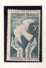 🦬STAMP / TIMBRE France Neuf  N°761 - Conférence de Paris 1946🦬