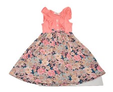 Arshiner Toddler Girls Ruffle Sleeve Sundress Size 2T NWT Bowknot Button Dress