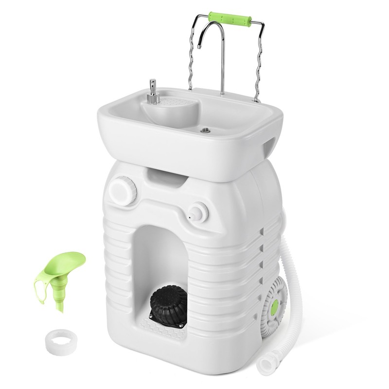 Yescom 45L Portable Sink Hand Wash Station with Pump Washing Camping