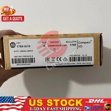New Factory Sealed AB 1769-IA16 /A CompactLogix 16 Pt 120VAC D/I Module 1769IA16